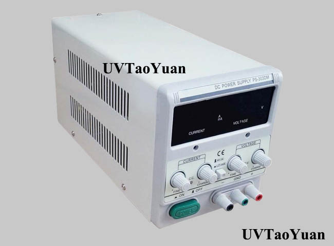 UV LED Adjustable DC Regulated Power Supply 30V/5A